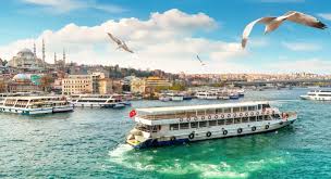 Lunch Cruise on the Bosphorus Including Pick Up & Drop Off and With Tour Guide